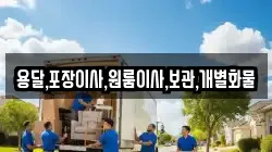 용달,포장이사,원룸이사,보관,개별화물
