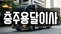 충주용달이사