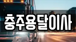 충주용달이사